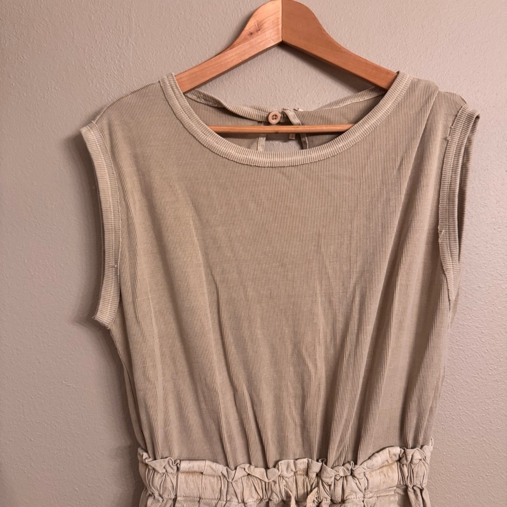 FREE PEOPLE Mixed Media One Jumpsuit - Picture 4 of 9